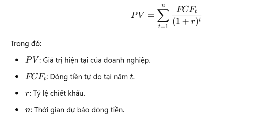 Phương pháp chiết khấu dòng tiền